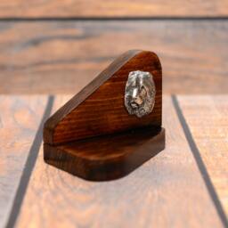 Caucasian Shepherd Dog - Wooden Candlestick With Dog, Souvenir, Decoration, Limited Edition, Collection - thumbnail 3