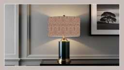 William Morris Snakeshead Wine Lampshade, Handmade Fabric Lamp Shade, Drum Oval Empire Or Candle Clip, Ceiling Pendant Table - thumbnail 1