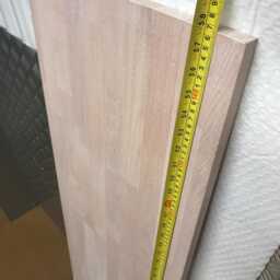 White Oiled Beech Top Cover For Ikea Kallax 4 Cube - 146.5cm X 39cm - thumbnail 3