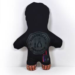 Electrician Mini Me??? Photo Doll/Face Teddy Novelty Gift - thumbnail 2