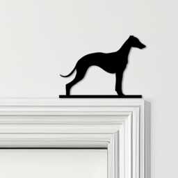 Door Topper Greyhound Dog Various Colours Top Of Decorative Sign - Sign, Novelty Wall Decor, Frame Art, Art - thumbnail 1