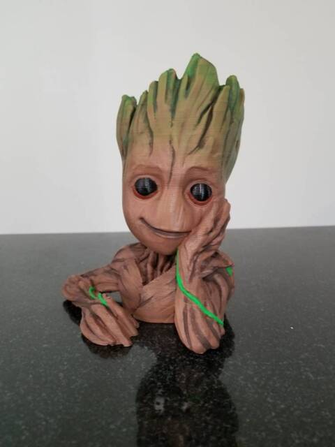 Baby Groot Planter - 3D Printed Guardians Of The Galaxy - image 1