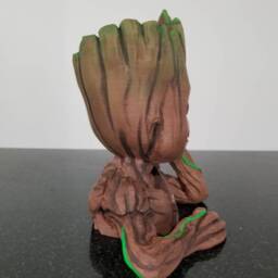 Baby Groot Planter - 3D Printed Guardians Of The Galaxy - thumbnail 2