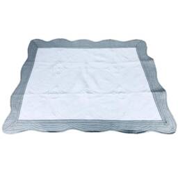 Personalized Baby Memorial Quilt, Embroidered Keepsake Blanket - 36x46 Inches - thumbnail 4
