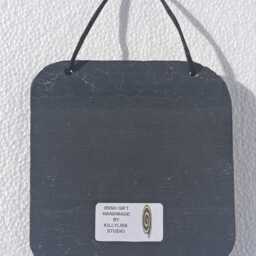 Celtic Knotwork Handmade Slate Wall Hanging Plaque - thumbnail 3