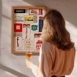 Nyc Match Box Illustration, Iconic Matchbook Art New York City Restaurant Print Decor, Apartment Gallery Wall Art, Foodie - thumbnail 2