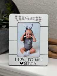Personalized Gigi Birthday Gift Picture Frame From Grandkids Christmas 4x6 Photo I Love My - thumbnail 1
