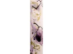 Lilac Home Decor Contemporary Wall Clock, Pink Gift For Her, Grandma Present, Luxury Art Bespoke Decor, Present New