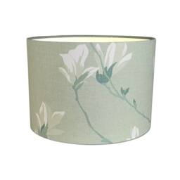 Lampshades in Laura Ashley Magnolia Grove Hedgerow Green Fabric Handmade Free Delivery - thumbnail 2
