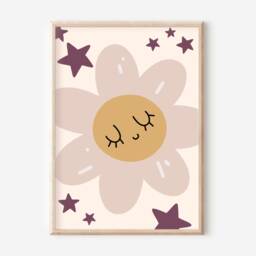 Set Of Girls Room Or Nursery Prints Including A Personalised Name Print. Gallery Wall Prints, Printed & Shipped - Prints Only - thumbnail 2