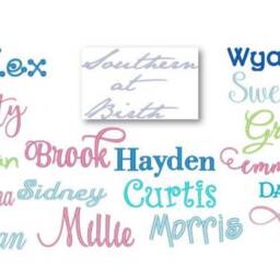 Flannel Personalized Baby Blanket, Swaddle Name Newborn Blanket - thumbnail 2