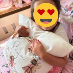 Personalised Fairy Name Cushion, Floral Woodland Nursery Pillow, Custom Girl Decor - thumbnail 3