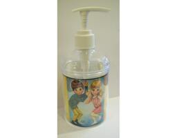 Big Eye Soap Dispenser Retro Vintage Sad Print Bathroom Decor Sixties Mod Kitsch - thumbnail 1