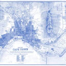 Antique Cape Town Map Print Photo Paper, Matte, Or Canvas - thumbnail 2