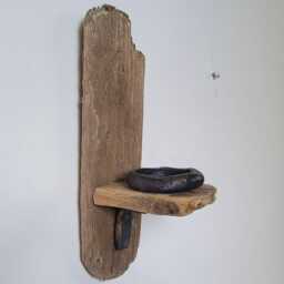 Character Dorset Driftwood & Ceramic Night Light Candle Holder Wall Sconce - thumbnail 4