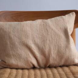Hmong Textile Pillow Cover Natural Dyed Batik, Ethnic Tribal Design - 14x20 - thumbnail 3