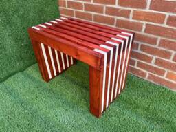 Rustic Designed Wood Bench/Garden Bed Ends Reception Room Hallway