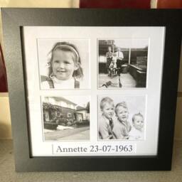 Personalised - Picture Mount - Frame Handmade Home Gift Bespoke Wine Keepsake Wedding Memory Read Description - thumbnail 2