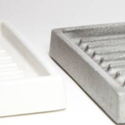 Concrete Soap Dish Modern Bathroom Accessory, Sponge Holder - thumbnail 2