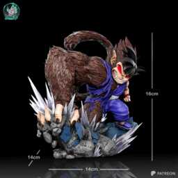 Moon-Cursed Colossus - Giant Ape Anime Beast Goku Oozaru Resin Figure 16K - thumbnail 3