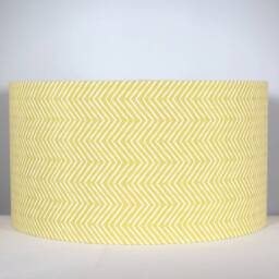 Bright Yellow Lampshade With Gold Silver Or White Lining Option For Ceiling Lamp Base, 15cm To 50cm Diameter Handmade By Vivid Shades - thumbnail 4