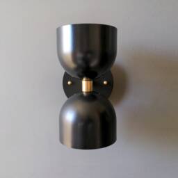 Modern Bowtie Wall Sconce Twin Shade Kitchen Light Bedroom Bathroom Hallway Ul - thumbnail 3