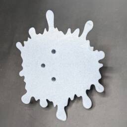 Melting Face Sculpture, Surreal Wall Art, Modern Home Decor - thumbnail 4