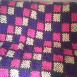Handmade Crochet Blanket - thumbnail 2