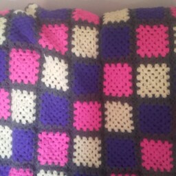 Handmade Crochet Blanket - thumbnail 3