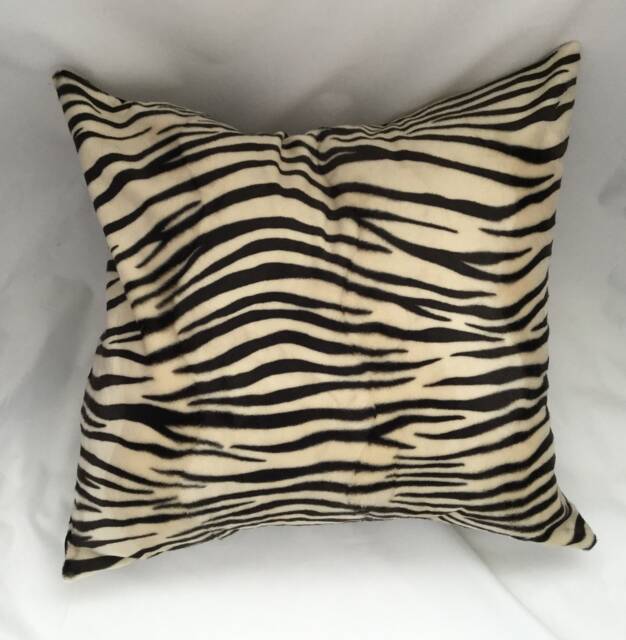 Velvet Letigre Pillow, Cheetah Pillow Case, Zebra Safari Animal Print, Jungle Pillow, Tigers Eye Spotted Leopard - image 1
