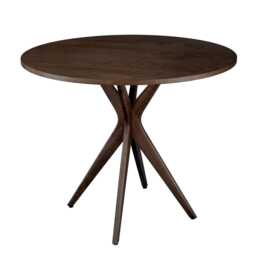 Wooden Round Dining Table 90cm Jubi - thumbnail 2