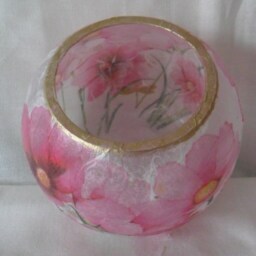 Summer Flowers Candle Bowl - Mothers Day - thumbnail 2