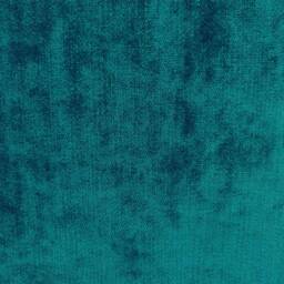 Teal Crush Medium Window Seat - Traditional Blue Bed End Bench Handmade in Britain - thumbnail 3