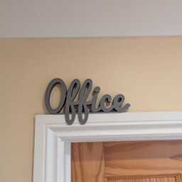 Office Door Sign, Home Topper, Room Custom The Art, Wall Sign - thumbnail 3