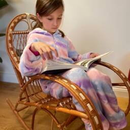 Rocking Chair, Wicker Rocking Chair For Kids, Rattan Cane, Children's Rocker - thumbnail 4