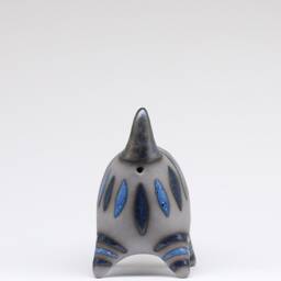 Handmade Ceramic Cat Figurine Striped Blue Tabby Art Sculpture - Made To Order - thumbnail 4
