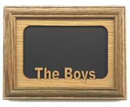 The Boys Picture Frame - 5x7 Holds 4x6 Photo My Frame, Group Gift For Boymom, Mom - thumbnail 1