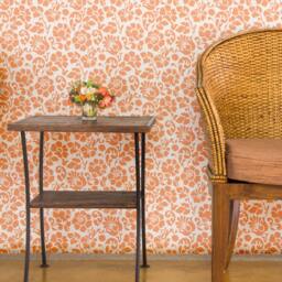 Floral Large Damask Allover Stencil Sheri For Wallpaper Look Diy Wall Decor - thumbnail 1