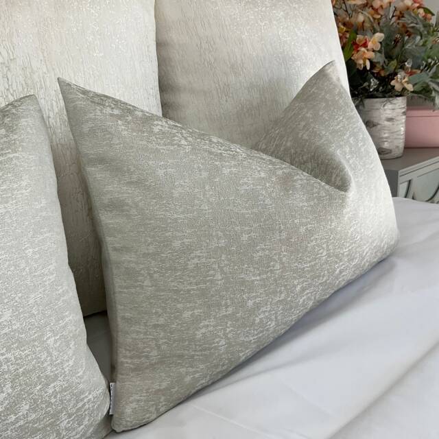 "Champagne Cushion Cover - 12"" X 20" - image 1