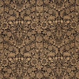 William Morris Cushion Cover Sunflower Velvet - thumbnail 4