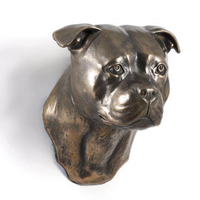 Staffordshire Terrier, Dog Hanging Statue, Limited Edition, Artdog - image 1