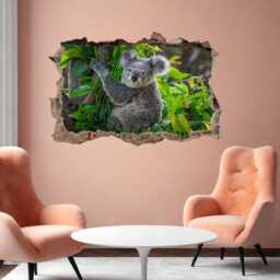 Koala Animal Wall Decal Sticker Mural Poster Print Art Kids Bedroom Home Decor Fv25 - thumbnail 3