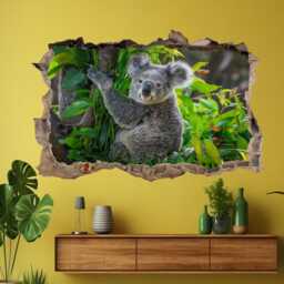 Koala Animal Wall Decal Sticker Mural Poster Print Art Kids Bedroom Home Decor Fv25 - thumbnail 1