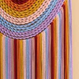 Large Macrame Wall Hanging, Handmade Boho Decor, Housewarming Gift, Living Room Art U04 - thumbnail 4