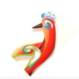Birds - Medium Wall Sculpture, Art Hanging, Art, Decor - thumbnail 2