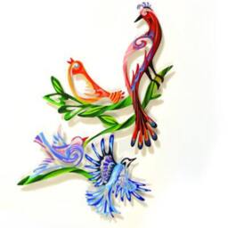 Birds - Medium Wall Sculpture, Art Hanging, Art, Decor - thumbnail 3