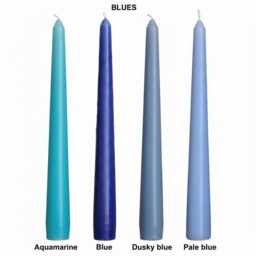 Handmade Taper Candles 24 Colours, Drip Resistant, Plant-Based Wax - Delivery Duty Paid To The Usa - thumbnail 2