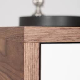 Kuub - Walnut Desk, Dressing Table, Bureau, Mid Century Modern - thumbnail 4