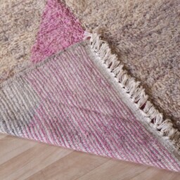 Authentic Boujaad Rug, Purple Moroccan Rug 5x7 Ft - thumbnail 4