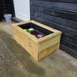 Garden Pond Water Feature Fish in Decking Surround - Free Delivery - thumbnail 2